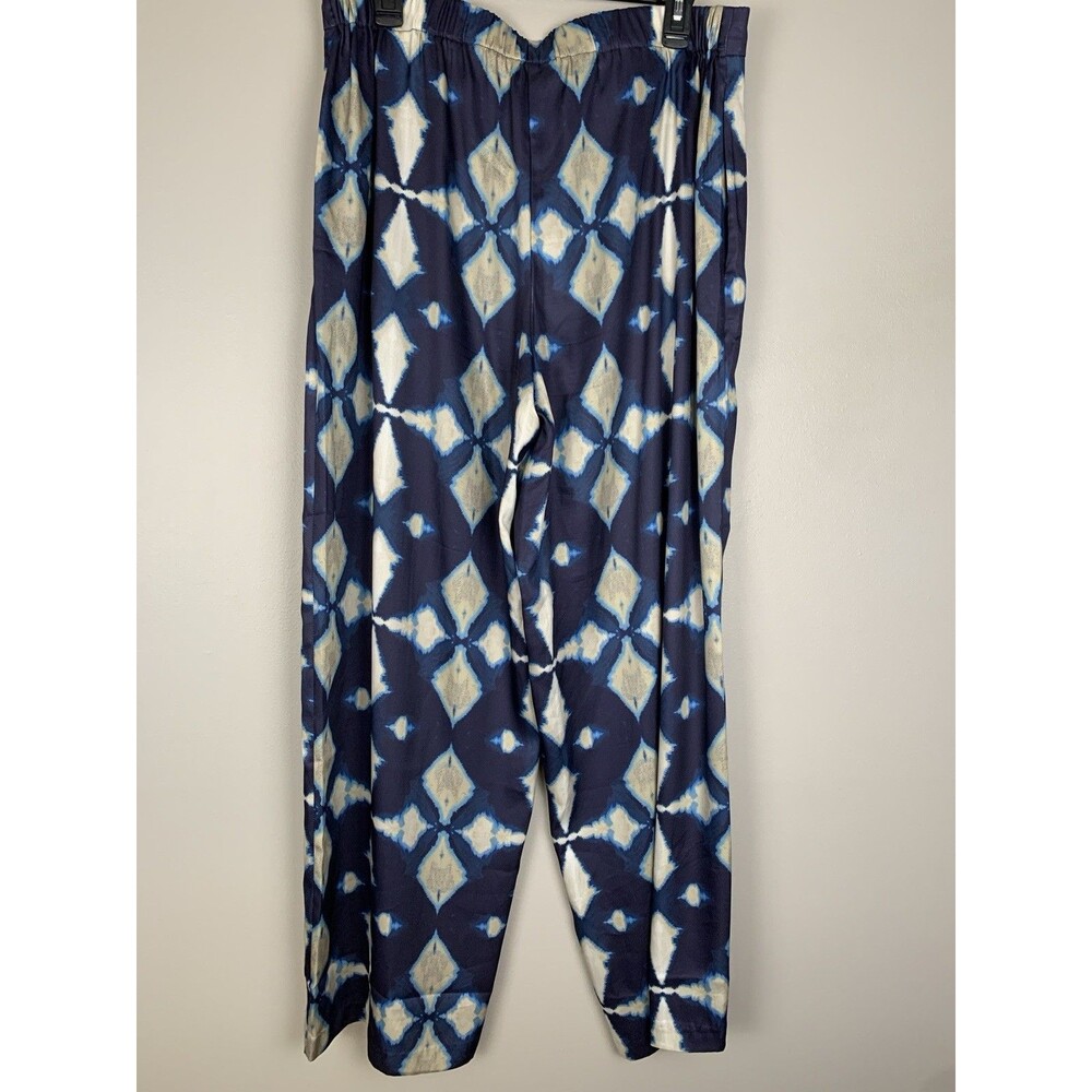 Banana Republic Blue and cropped White Wide Leg Pants - Picture 2 of 8